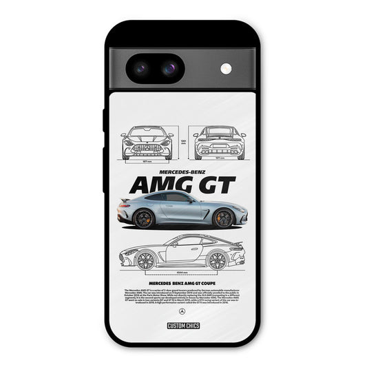 Merc AMG GT Google Pixel 8a Mobile Back Cover - Car&Bike PrintShield Case