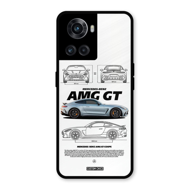Merc AMG GT OnePlus 10R Mobile Back Cover - Car&Bike PrintShield Case