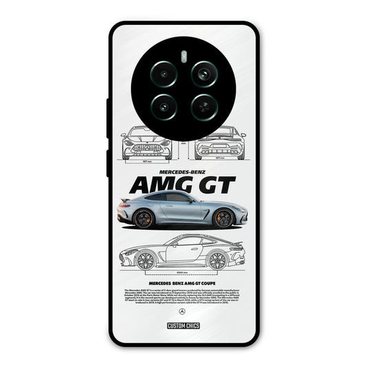 Merc AMG GT Realme 12 Plus Mobile Back Cover - Car&Bike PrintShield Case