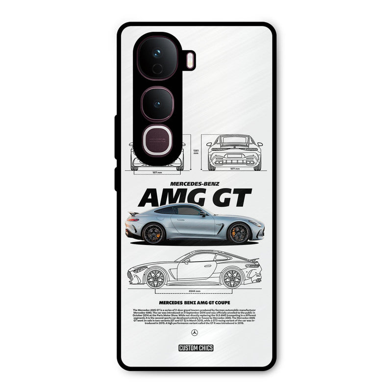Merc AMG GT Vivo Y400 Pro Mobile Back Cover - Car&Bike PrintShield Case