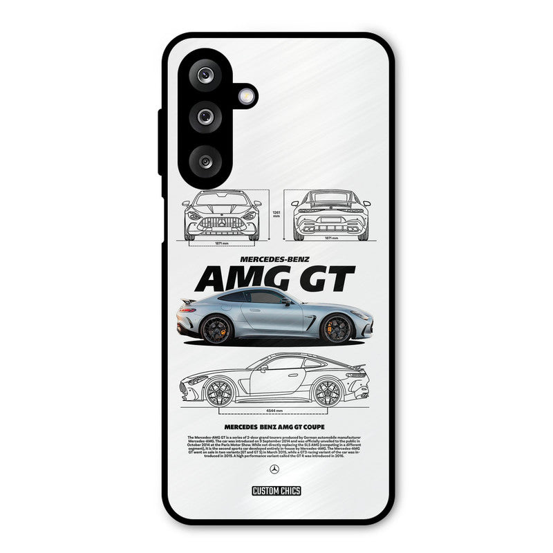 Merc AMG GT Samsung Galaxy M36 Mobile Back Cover - Car&Bike PrintShield Case