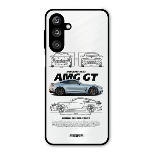 Merc AMG GT Samsung Galaxy M36 Mobile Back Cover - Car&Bike PrintShield Case