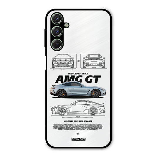 Merc AMG GT Samsung Galaxy M34 Mobile Back Cover - Car&Bike PrintShield Case