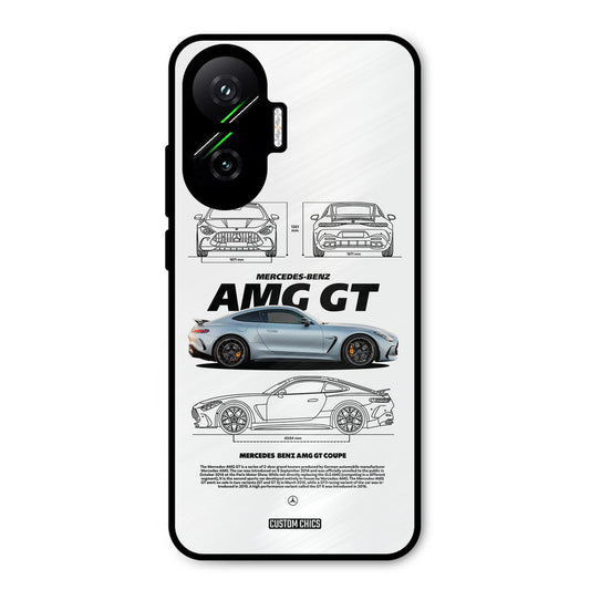 Merc AMG GT Poco F7 5G Mobile Back Cover - Car&Bike PrintShield Case