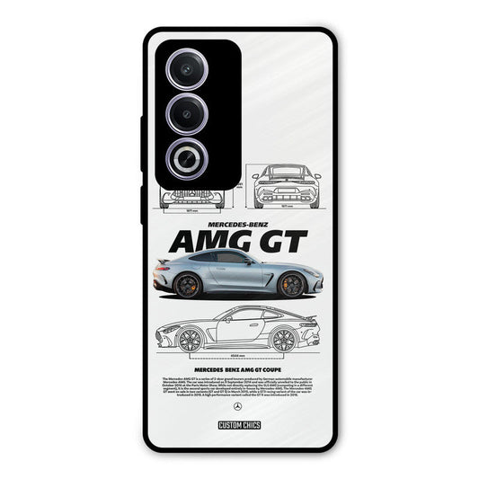 Merc AMG GT Oppo K12x Mobile Back Cover - Car&Bike PrintShield Case