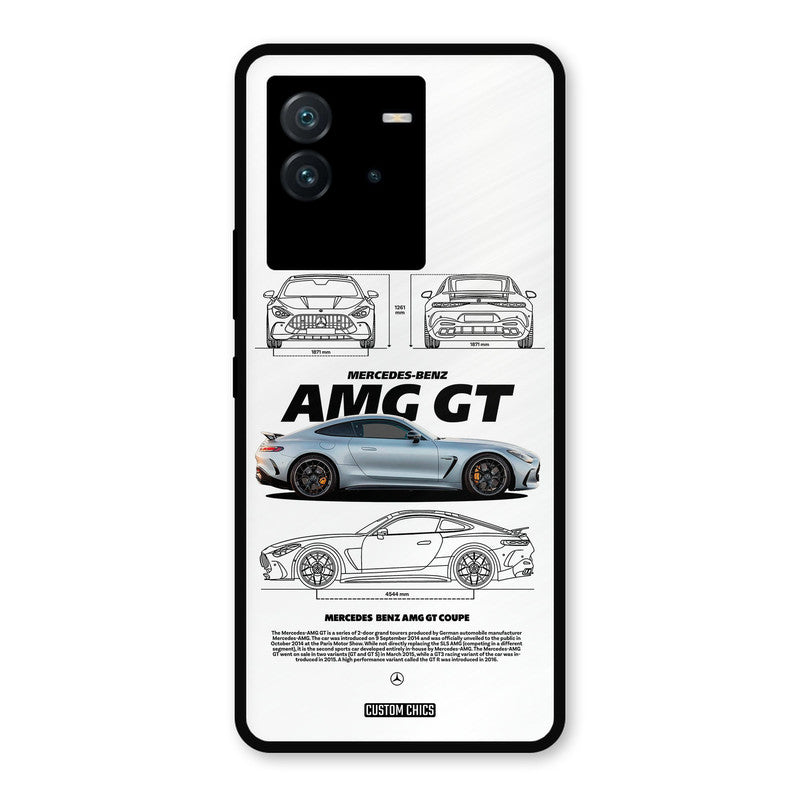 Merc AMG GT iQoo Neo 6 Mobile Back Cover - Car&Bike PrintShield Case