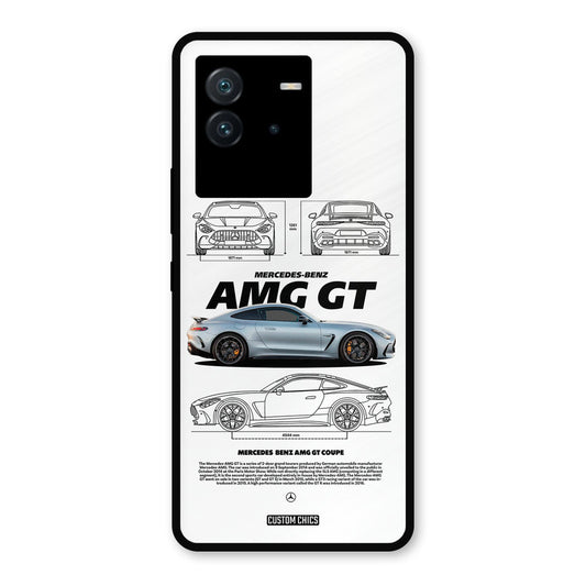 Merc AMG GT iQoo Neo 6 Mobile Back Cover - Car&Bike PrintShield Case