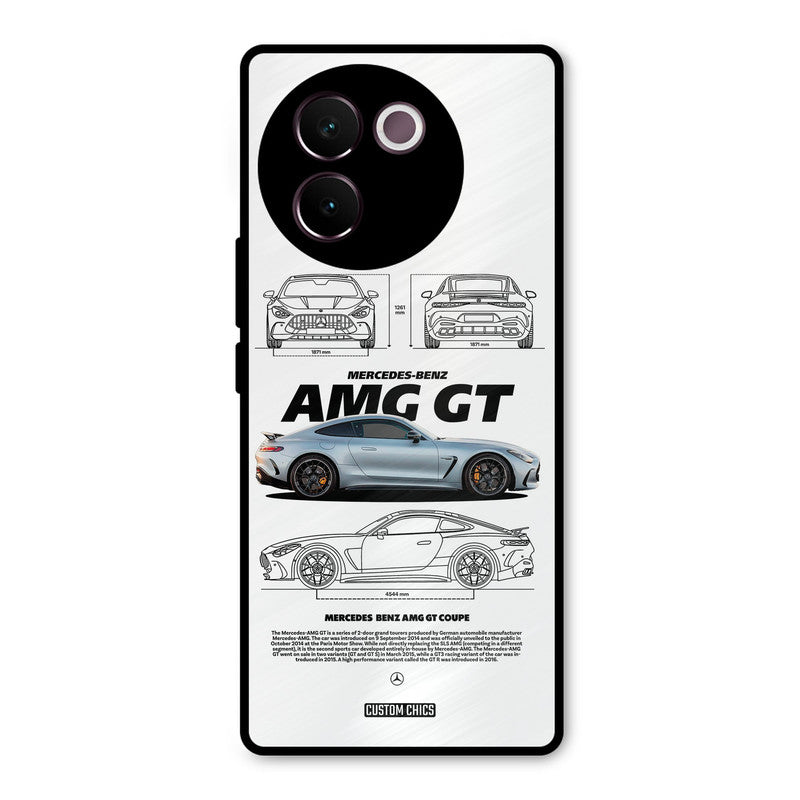 Merc AMG GT Vivo V30e Mobile Back Cover - Car&Bike PrintShield Case
