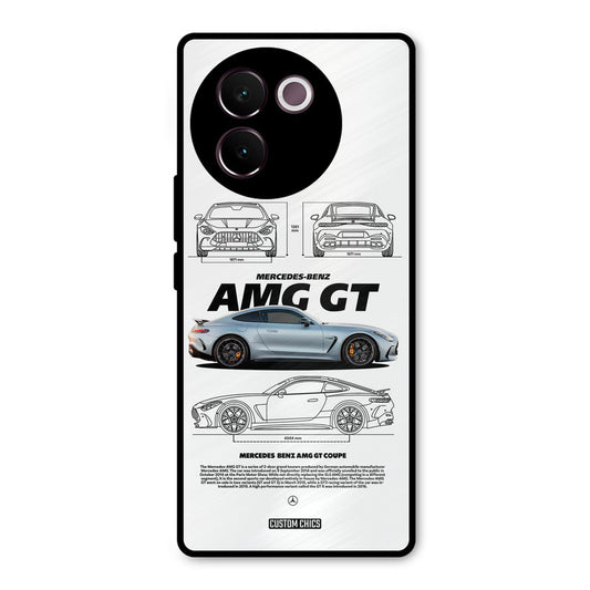 Merc AMG GT Vivo V30e Mobile Back Cover - Car&Bike PrintShield Case