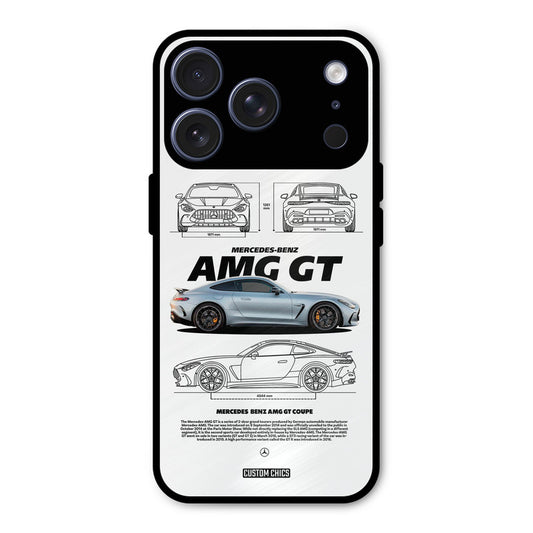 Merc AMG GT iPhone 17 Pro Mobile Back Cover - Car&Bike PrintShield Case