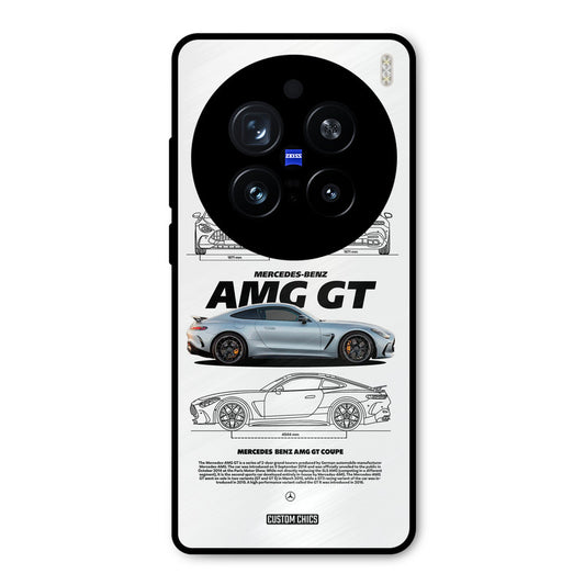 Merc AMG GT Vivo X200 Pro Mobile Back Cover - Car&Bike PrintShield Case
