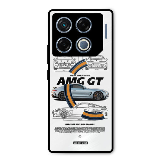 Merc AMG GT Infinix GT 20 Pro Mobile Back Cover - Car&Bike PrintShield Case