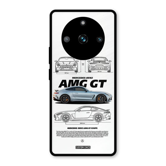 Merc AMG GT Realme 11 Pro Plus Mobile Back Cover - Car&Bike PrintShield Case