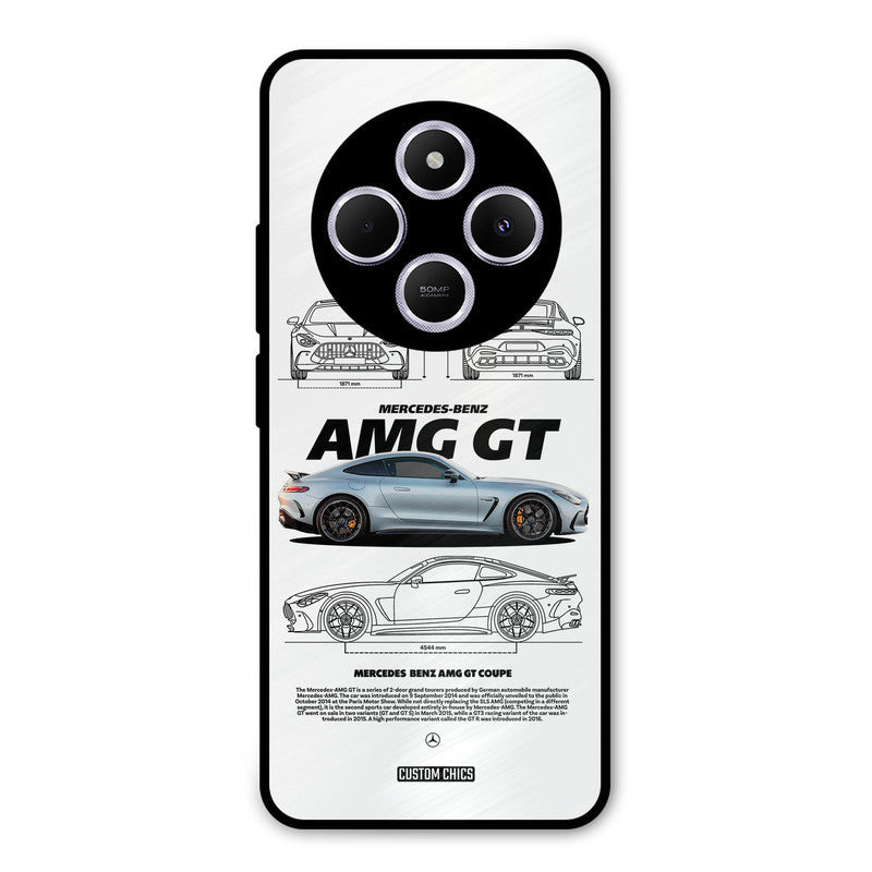 Merc AMG GT Poco M7 Mobile Back Cover - Car&Bike PrintShield Case
