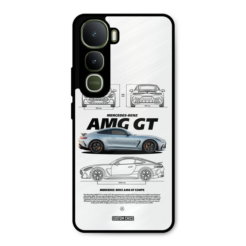Merc AMG GT Vivo Y400 Mobile Back Cover - Car&Bike PrintShield Case