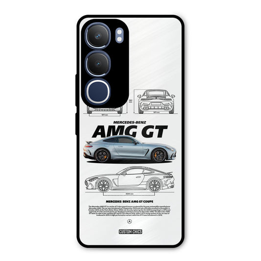 Merc AMG GT Vivo Y29 Mobile Back Cover - Car&Bike PrintShield Case