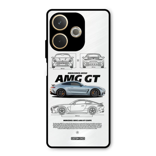 Merc AMG GT Oppo A5 Pro Mobile Back Cover - Car&Bike PrintShield Case