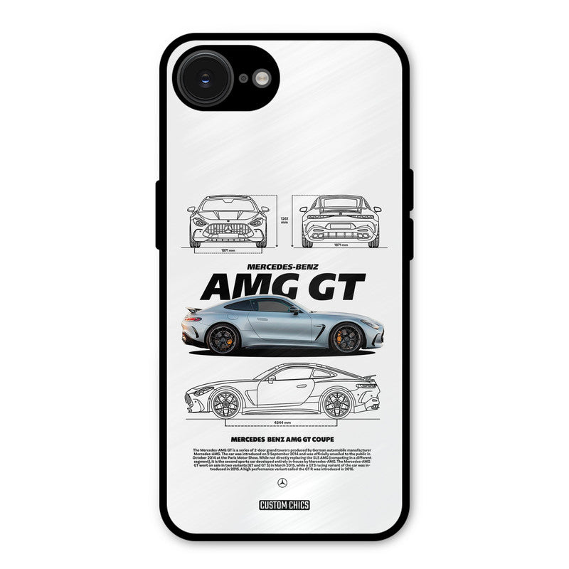 Merc AMG GT iPhone 16e Mobile Back Cover - Car&Bike PrintShield Case