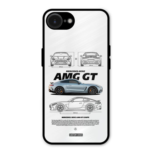 Merc AMG GT iPhone 16e Mobile Back Cover - Car&Bike PrintShield Case