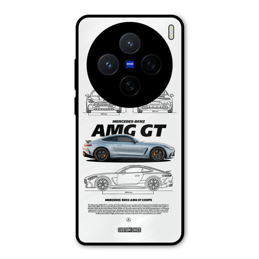 Merc AMG GT Vivo X200 Mobile Back Cover - Car&Bike PrintShield Case