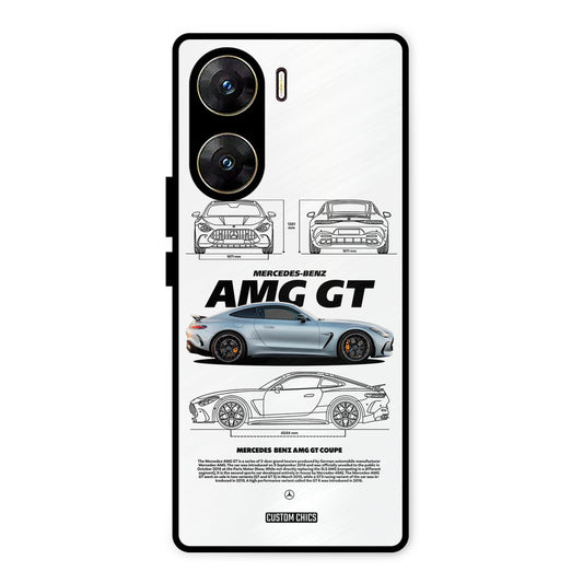 Merc AMG GT Vivo V29e Mobile Back Cover - Car&Bike PrintShield Case