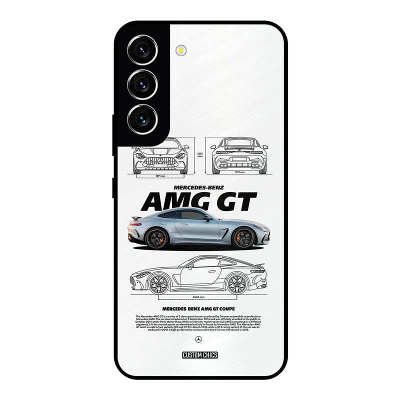 Merc AMG GT Samsung Galaxy S22 Mobile Back Cover - Car&Bike PrintShield Case