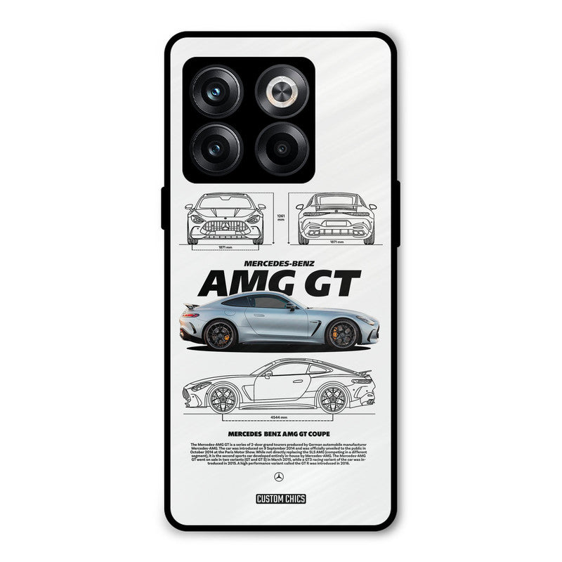 Merc AMG GT Oneplus 10T Mobile Back Cover - Car&Bike PrintShield Case