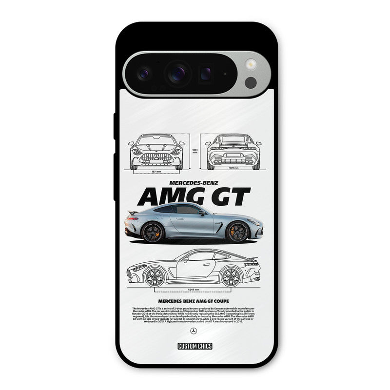 Merc AMG GT Google Pixel 9 Pro XL Mobile Back Cover - Car&Bike PrintShield Case