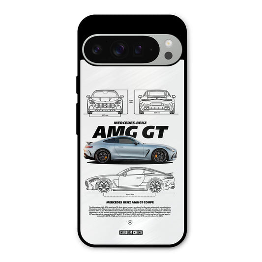 Merc AMG GT Google Pixel 9 Pro XL Mobile Back Cover - Car&Bike PrintShield Case