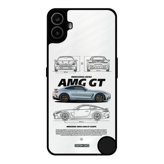 Merc AMG GT Nothing CMF Phone 1 Mobile Back Cover - Car&Bike PrintShield Case