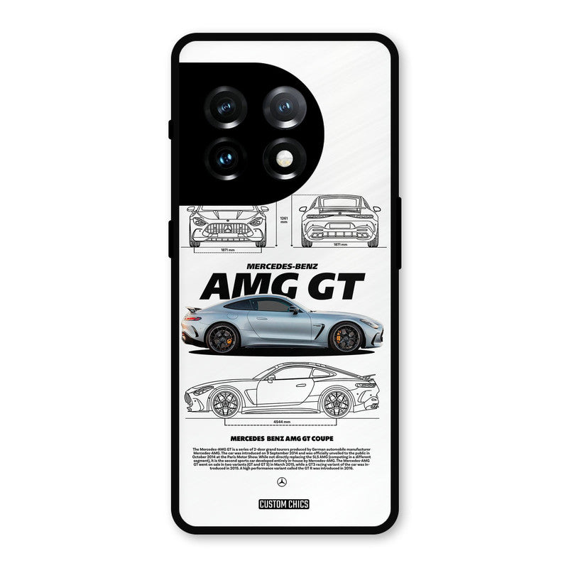 Merc AMG GT OnePlus 11 Mobile Back Cover - Car&Bike PrintShield Case