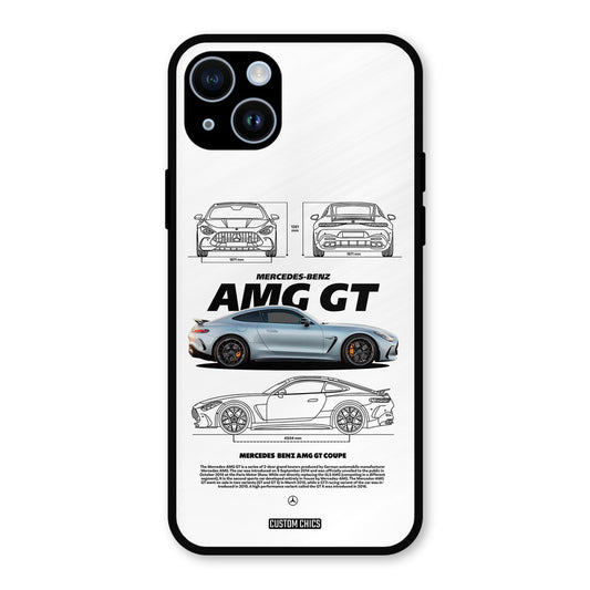 Merc AMG GT iPhone 14 Mobile Back Cover - Car&Bike PrintShield Case