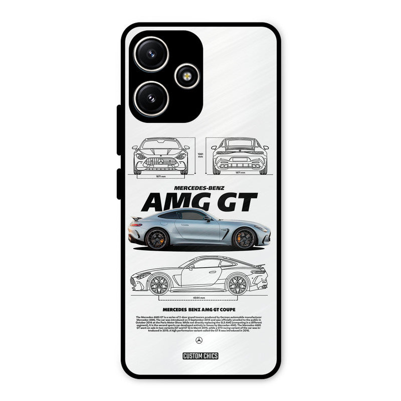 Merc AMG GT Redmi 12 5G Mobile Back Cover - Car&Bike PrintShield Case