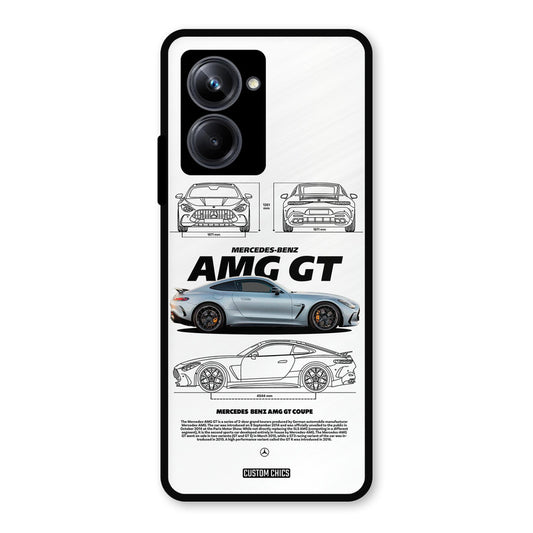 Merc AMG GT Realme 10 Pro Mobile Back Cover - Car&Bike PrintShield Case