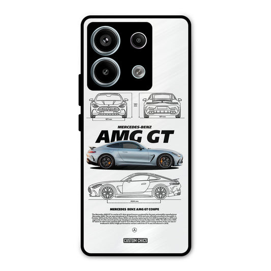 Merc AMG GT Redmi Note 13 Pro 5G Mobile Back Cover - Car&Bike PrintShield Case