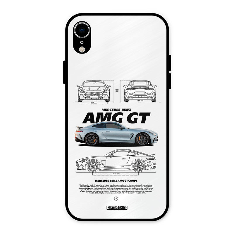 Merc AMG GT iPhone XR Mobile Back Cover - Car&Bike PrintShield Case