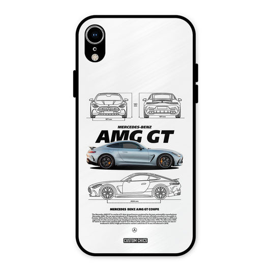 Merc AMG GT iPhone XR Mobile Back Cover - Car&Bike PrintShield Case