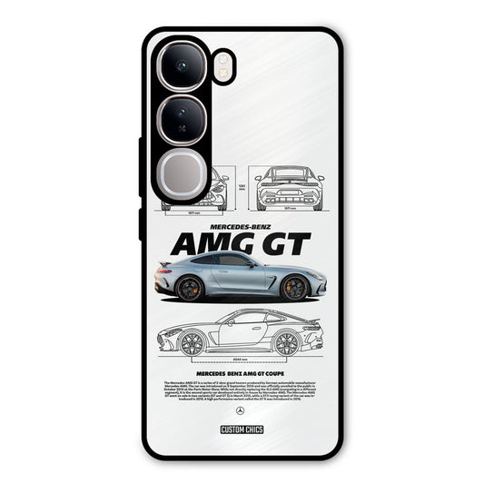 Merc AMG GT Vivo Y300 Mobile Back Cover - Car&Bike PrintShield Case