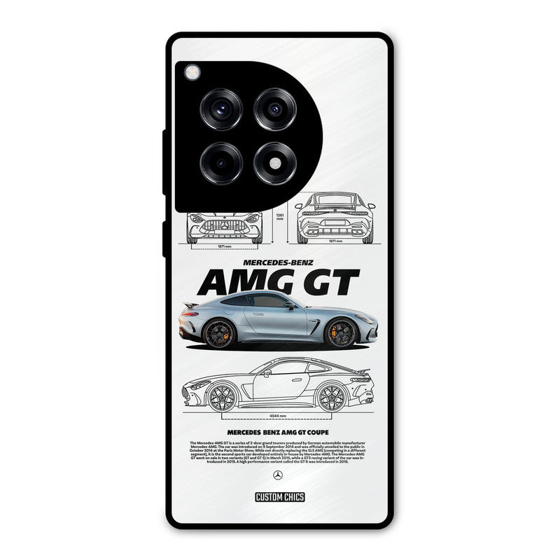 Merc AMG GT OnePlus 12R Mobile Back Cover - Car&Bike PrintShield Case