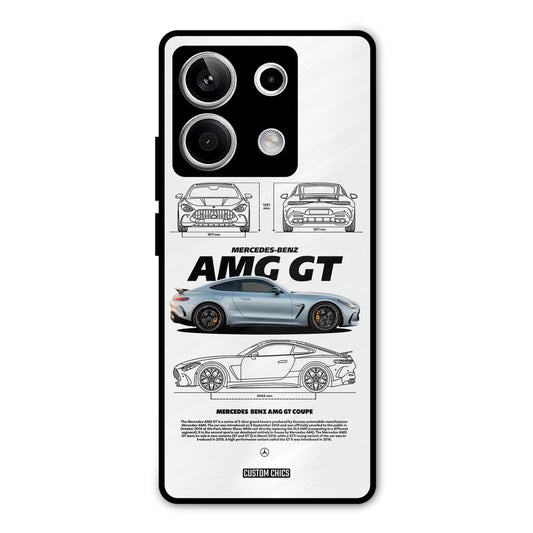 Merc AMG GT Redmi Note 13 5G Mobile Back Cover - Car&Bike PrintShield Case