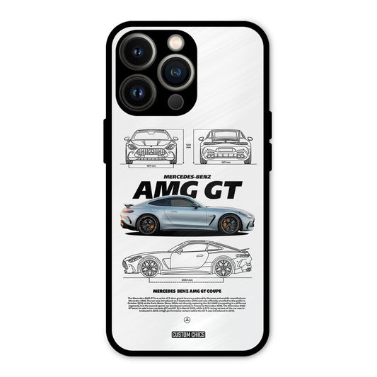 Merc AMG GT iPhone 13 Pro Mobile Back Cover - Car&Bike PrintShield Case