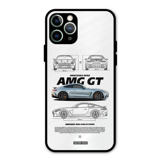 Merc AMG GT iPhone 11 Pro Max Mobile Back Cover - Car&Bike PrintShield Case