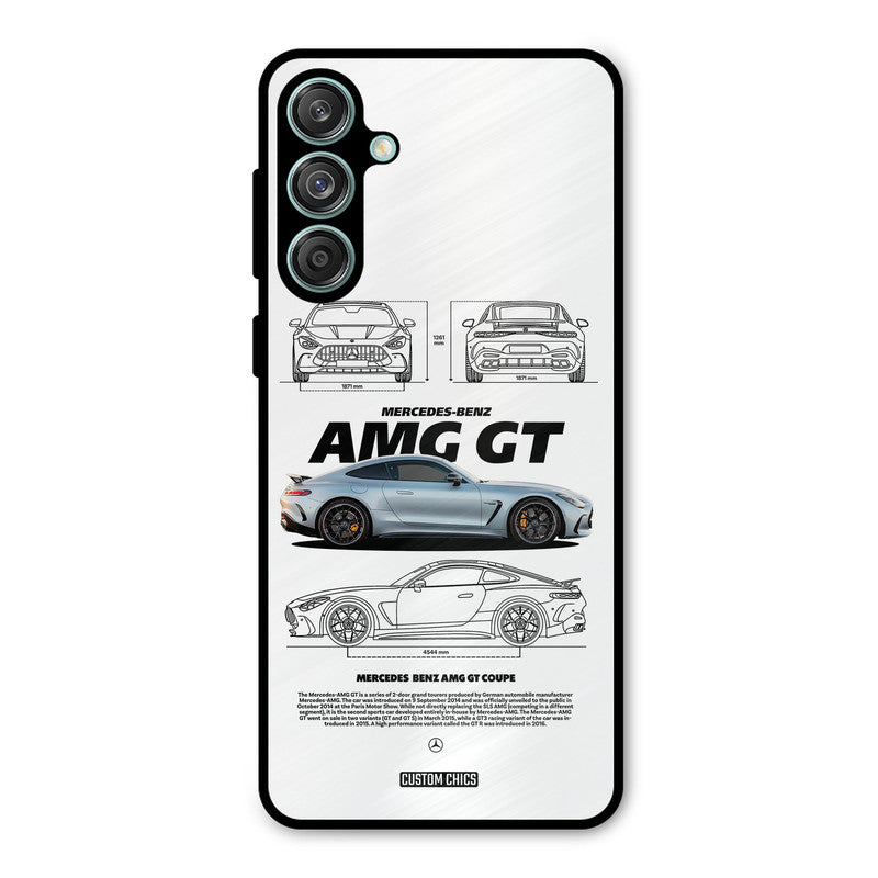 Merc AMG GT Samsung Galaxy M55 5G Mobile Back Cover - Car&Bike PrintShield Case