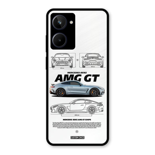 Merc AMG GT Realme 10 Mobile Back Cover - Car&Bike PrintShield Case