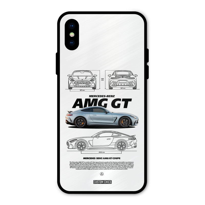 Merc AMG GT iPhone X Mobile Back Cover - Car&Bike PrintShield Case