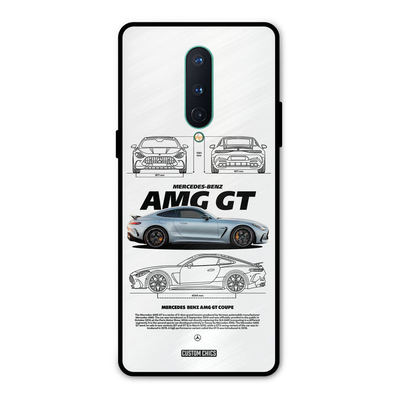 Merc AMG GT Oneplus 8 Mobile Back Cover - Car&Bike PrintShield Case