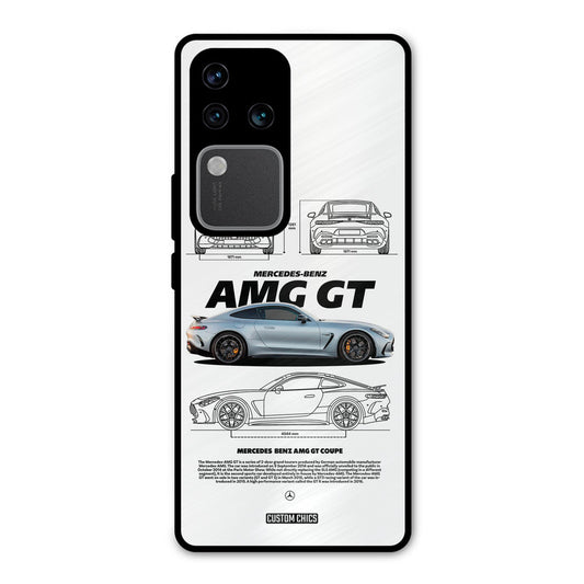 Merc AMG GT Vivo V30 Pro Mobile Back Cover - Car&Bike PrintShield Case