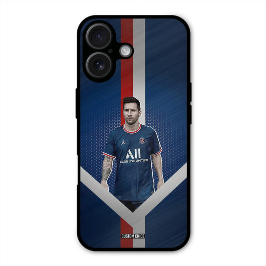 Messi Angle Art  iPhone 16 Mobile Back Cover - Sports PrintShield Case