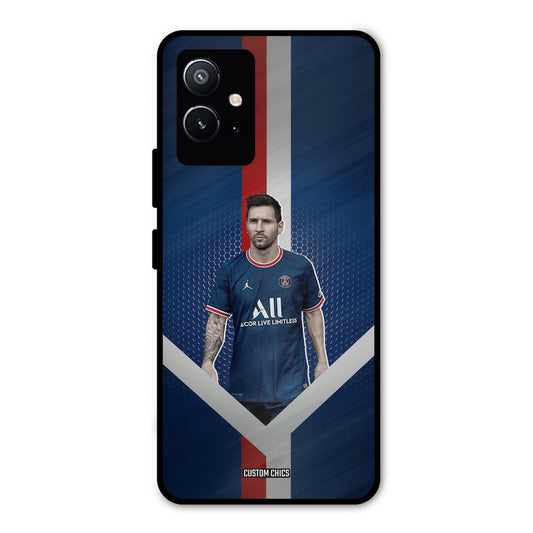 Messi Angle Art Vivo Y75 5G Mobile Back Cover - Sports PrintShield Case