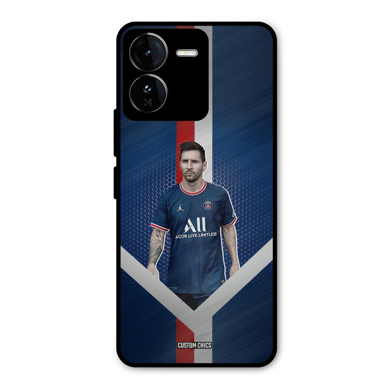 Messi Angle Art iQOO Z9 Mobile Back Cover - Sports PrintShield Case